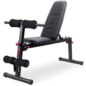 Ultrasport TR-5 Pro Compact weight bench, professional weight and multifunctional sports equipment for home use, suitable as curl bench, etc., fitness device with comfortable padding Ultrasport TR-5 Pro Compact weight bench, professional weight and multifunctional sports equipment for home use, suitable as curl bench, etc., fitness device with comfortable padding