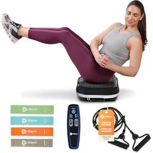 LifePro Waver Vibration Plate Exercise Machine for Full Body Workout, 99 Speed Levels, Resistance Bands, Remote, Home Fitness and Weight Loss Platform LifePro Waver Vibration Plate Exercise Machine for Full Body Workout, 99 Speed Levels, Resistance Bands, Remote, Home Fitness and Weight Loss Platform