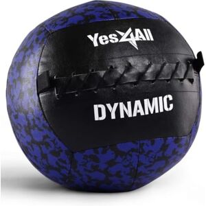 Yes4All 4SKQ 5 kg Dynamic Wall Ball/Soft Medicine Ball, Wall Med Ball for Full Body Workout and Strength Exercise Yes4All 4SKQ 5 kg Dynamic Wall Ball/Soft Medicine Ball, Wall Med Ball for Full Body Workout and Strength Exercise
