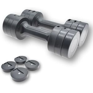 Urban Fitness 2.5kg Adjustable Dumbbell Set, Compact Design, Quick Change System, Customisable Weights, Home Gym Strength Training Equipment, Black Urban Fitness 2.5kg Adjustable Dumbbell Set, Compact Design, Quick Change System, Customisable Weights, Home Gym Strength Training Equipment, Black