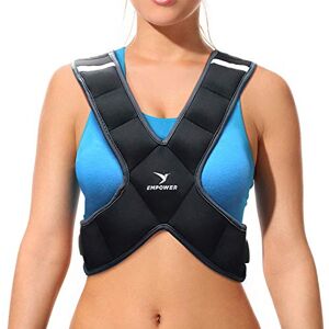 Empower Weighted Vest for Women, Weight Vest for Running, Workout, Cardio, Walking, 8lb Adjustable Weight Empower Weighted Vest for Women, Weight Vest for Running, Workout, Cardio, Walking, 8lb Adjustable Weight