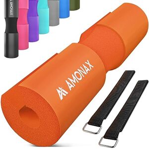 Amonax Barbell Squat Pad, Extra Thick Foam Padding for Neck & Shoulder Support, Strength Training Equipment Attachments Gym Fitness Workout Cover for Hip Thrusts, Weight Lifting Heavy Weight Squats Amonax Barbell Squat Pad, Extra Thick Foam Padding for Neck & Shoulder Support, Strength Training Equipment Attachments Gym Fitness Workout Cover for Hip Thrusts, Weight Lifting Heavy Weight Squats