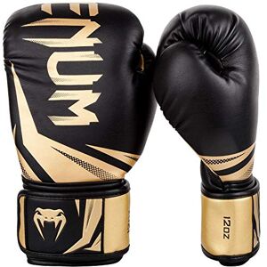 Venum , Challenger 3.0 Boxing Gloves, Unisex Adult, 16 Oz, Black/Gold Venum , Challenger 3.0 Boxing Gloves, Unisex Adult, 16 Oz, Black/Gold