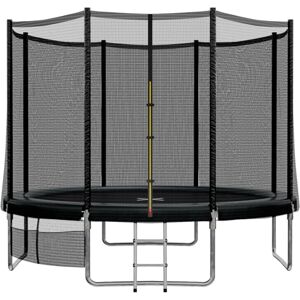 JUMMICO Garden Trampoline for Children, 6ft/7.5ft/10ft/12ft Trampoline Outdoor Safety net and Padded Poles for Children Indoor Outdoor Fitness,Maximum up to 150 kg JUMMICO Garden Trampoline for Children, 6ft/7.5ft/10ft/12ft Trampoline Outdoor Safety net and Padded Poles for Children Indoor Outdoor Fitness,Maximum up to 150 kg