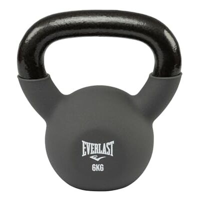 Everlast Kettlebell Black/Charcoal 6kg Everlast Kettlebell Black/Charcoal 6kg