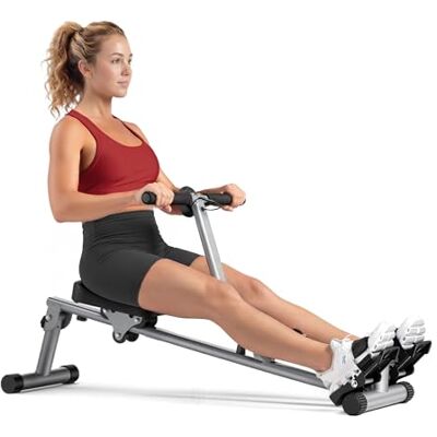 Sunny Health & Fitness SF-RW1205 12 Adjustable Resistance Rowing Machine Rower w/Digital Monitor Sunny Health & Fitness SF-RW1205 12 Adjustable Resistance Rowing Machine Rower w/Digital Monitor