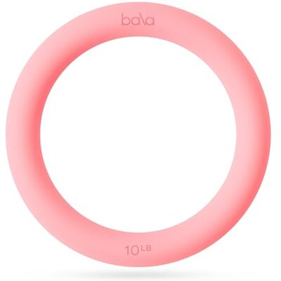 Bala Power Ring, 2-in-1 Kettlebell & Dumbbell, 10lb (Blush) Full Body Home Gym Workout Equipment for Strength Training, HIIT, Pilates, & Aerobics Exercises Fitness Equipment for Working Out Bala Power Ring, 2-in-1 Kettlebell & Dumbbell, 10lb (Blush) Full Body Home Gym Workout Equipment for Strength Training, HIIT, Pilates, & Aerobics Exercises Fitness Equipment for Working Out
