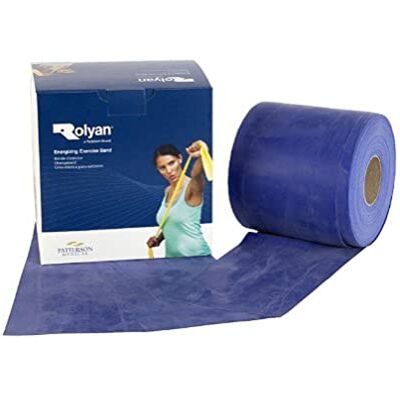 Patterson Medical Rolyan Exercise Band Blue 50m - 091339027 Patterson Medical Rolyan Exercise Band Blue 50m - 091339027
