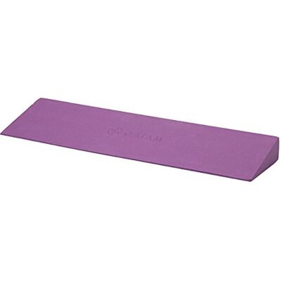 Gaiam Yoga Block Wedge Lightweight EVA Foam (20"L x 6"W x 2"H), Deep Purple Gaiam Yoga Block Wedge Lightweight EVA Foam (20"L x 6"W x 2"H), Deep Purple