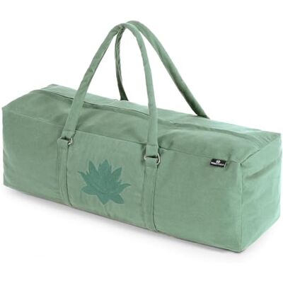 Yoga Studio Yoga Kit Bag YKK Full Zipp Fastening Carrier Equipment Bag Cotton Yoga & Pilates Unisex Mat Bag with Storage Pocket Compartments for Mats & Accessories Fits Most Mat Sizes S Green Yoga Studio Yoga Kit Bag YKK Full Zipp Fastening Carrier Equipment Bag Cotton Yoga & Pilates Unisex Mat Bag with Storage Pocket Compartments for Mats & Accessories Fits Most Mat Sizes S Green