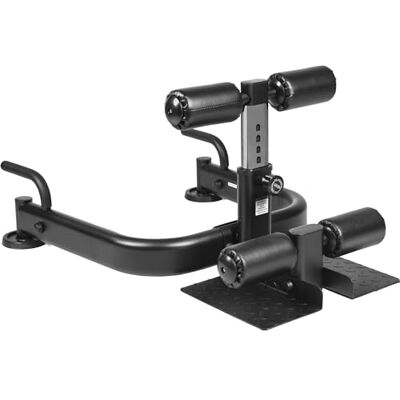 GORILLA SPORTS ® Sissy Squat Machine Adjustable Height, Push-Up Handles Foam-padded synthetic leather, non-slip base plate, 150 kg max load; squat bench, sit-up trainer, home gym workout station GORILLA SPORTS ® Sissy Squat Machine Adjustable Height, Push-Up Handles Foam-padded synthetic leather, non-slip base plate, 150 kg max load; squat bench, sit-up trainer, home gym workout station