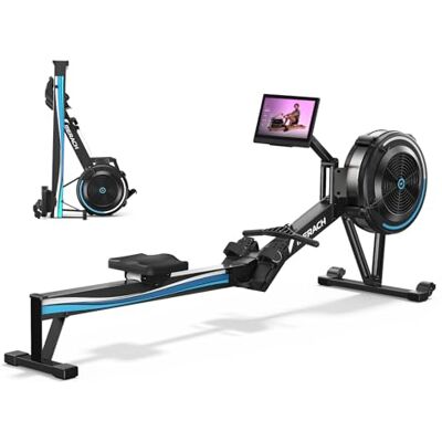 MERACH Air Rowing Machine R50 Aura, 15.6" HD Screen, 10-Level Resistance MERACH Air Rowing Machine R50 Aura, 15.6" HD Screen, 10-Level Resistance