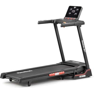 Reebok Jet 100 Z-Kinomap and Zwift-130x43 cm-18 km/h-24 programs, Treadmill Unisex-Adult, Black Reebok Jet 100 Z-Kinomap and Zwift-130x43 cm-18 km/h-24 programs, Treadmill Unisex-Adult, Black