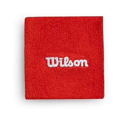 Wilson Terry Logo Wristbands, Moisture-Controlling and Quick-Drying, Colour: Infrared, Size: One Size Wilson Terry Logo Wristbands, Moisture-Controlling and Quick-Drying, Colour: Infrared, Size: One Size