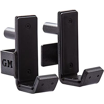 GYM MASTER GM1 Standard J-Cup Hooks with HDPE Protection for 50mm racks GYM MASTER GM1 Standard J-Cup Hooks with HDPE Protection for 50mm racks