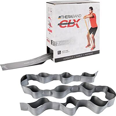 TheraBand Resistenza Clx - Resistance Band with Handles & Door Anchor TheraBand Resistenza Clx - Resistance Band with Handles & Door Anchor