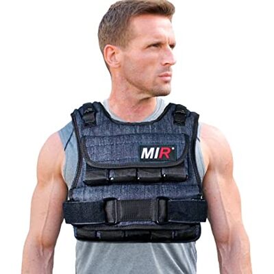 MIR - Gilet Pesato Regolabile Con Flusso D'aria 20 Lb MIR - Gilet Pesato Regolabile Con Flusso D'aria 20 Lb