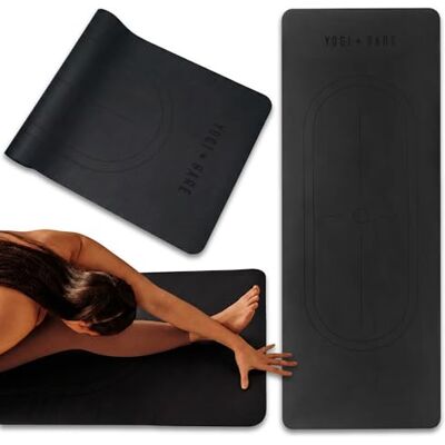Yogibare Yogi Bare Non-Slip Ever Grip Yoga Mat 183x68cm, Midnight Black Yogibare Yogi Bare Non-Slip Ever Grip Yoga Mat 183x68cm, Midnight Black