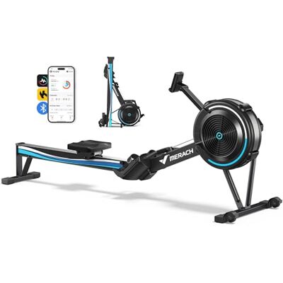 MERACH Air Rowing Machine R50, 10-Level Resistance, Bluetooth APP MERACH Air Rowing Machine R50, 10-Level Resistance, Bluetooth APP