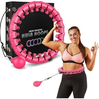 K-MART Smart Weighted Hula Ring Hoops - Hula Circle 24 Detachable Fitness Ring K-MART Smart Weighted Hula Ring Hoops - Hula Circle 24 Detachable Fitness Ring