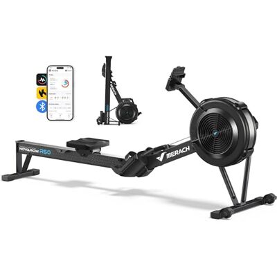 MERACH Air Rowing Machine R50 Pro, 10-Level Reesistance, Smart Monitor MERACH Air Rowing Machine R50 Pro, 10-Level Reesistance, Smart Monitor