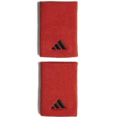 adidas Unisex Tennis Wristband Large, Preloved Red/Preloved Red/Black, M adidas Unisex Tennis Wristband Large, Preloved Red/Preloved Red/Black, M