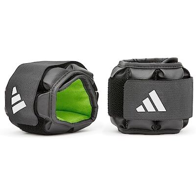 adidas Unisex's Performance Ankle/Wrist Weights-0.5Kg, Black adidas Unisex's Performance Ankle/Wrist Weights-0.5Kg, Black