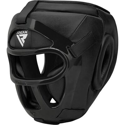 RDX Pro Head Guard Boxing MMA Muay Thai, Removable Grill, Adult & Kids Sparring Grappling Martial Arts Headgear, Kickboxing Taekwondo Karate BJJ Training Helmet, Ear Nose Mouth Full Face Protector RDX Pro Head Guard Boxing MMA Muay Thai, Removable Grill, Adult & Kids Sparring Grappling Martial Arts Headgear, Kickboxing Taekwondo Karate BJJ Training Helmet, Ear Nose Mouth Full Face Protector