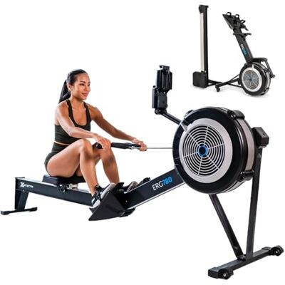 XTERRA Fitness ERG780 Air Rowing Machine, Adjustable Air Resistance Professional Indoor Rower, Ergonomic Comfort Seat, Performance Monitor and Device Holder XTERRA Fitness ERG780 Air Rowing Machine, Adjustable Air Resistance Professional Indoor Rower, Ergonomic Comfort Seat, Performance Monitor and Device Holder