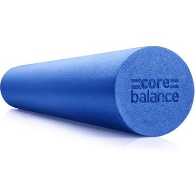 Balance Long Foam Roller, 90cm, Blue Medium-Density EPE Foam, Full Body Muscle Massage, Sports & Gym Recovery, Ideal for Back & Spine, Lightweight & Portable Balance Long Foam Roller, 90cm, Blue Medium-Density EPE Foam, Full Body Muscle Massage, Sports & Gym Recovery, Ideal for Back & Spine, Lightweight & Portable