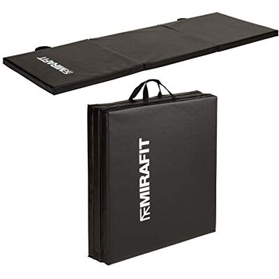 Mirafit 6ft Folding Exercise Mat 4cm Choice of Colour Mirafit 6ft Folding Exercise Mat 4cm Choice of Colour