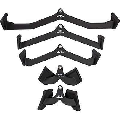 GYM MASTER - Lat Pull Down - Max Grips - Grip - Cable machine attachment GYM MASTER - Lat Pull Down - Max Grips - Grip - Cable machine attachment