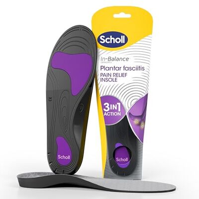 Scholl In-Balance Orthotics Plantar Fasciitis Pain Relief Insoles - 3-in-1 Scholl In-Balance Orthotics Plantar Fasciitis Pain Relief Insoles - 3-in-1
