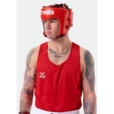 STING Competition Approved Open Face Head Guard 2.0, Gel Fusion Padding With Japanese Amara Lining, Hook and Loop Adjustment System, Open Face Visibility Design STING Competition Approved Open Face Head Guard 2.0, Gel Fusion Padding With Japanese Amara Lining, Hook and Loop Adjustment System, Open Face Visibility Design
