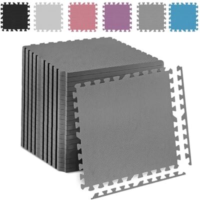 fk sports Thick Foam Mat Cross 600x600x12mm (Grey, 24pcs 96 sq.ft) Soft Cushion Non-Skid Gym Flooring mats EVA Rubber Foam, Interlocking Puzzle Floor Tiles Kids Toddlers for Home Yoga Workout fk sports Thick Foam Mat Cross 600x600x12mm (Grey, 24pcs 96 sq.ft) Soft Cushion Non-Skid Gym Flooring mats EVA Rubber Foam, Interlocking Puzzle Floor Tiles Kids Toddlers for Home Yoga Workout