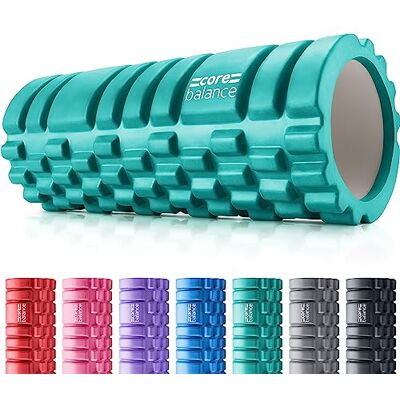 Balance Textured Foam Roller, Teal, 33cm Balance Textured Foam Roller, Teal, 33cm