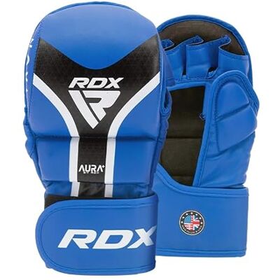 RDX Sports - Shooter Aura - Grip Gloves - Blue - Combat Equipment RDX Sports - Shooter Aura - Grip Gloves - Blue - Combat Equipment