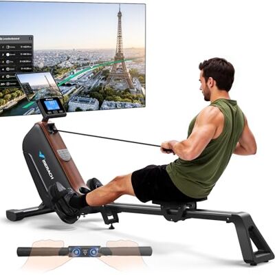MERACH Magnetic Rowing Machine for Home, 40 kg Resistance, Self-Powered MERACH Magnetic Rowing Machine for Home, 40 kg Resistance, Self-Powered