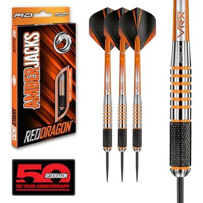 Red Dragon - Amberjack 9 - 28g Tungsten - Darts Set Red Dragon - Amberjack 9 - 28g Tungsten - Darts Set