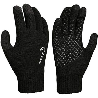 Nike - Knitted Tech and Grip - Black - One Size - Gloves Nike - Knitted Tech and Grip - Black - One Size - Gloves