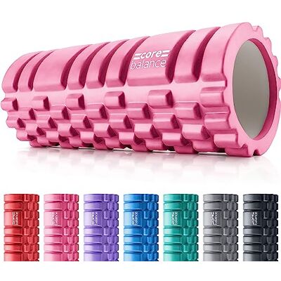 Balance Textured Foam Roller, Pink, 33cm Balance Textured Foam Roller, Pink, 33cm