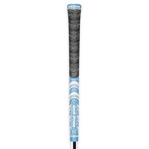 Golf Pride MCC Multi Compound Teams Midsize Golf Grip (Light Blue/White) Golf Pride MCC Multi Compound Teams Midsize Golf Grip (Light Blue/White)