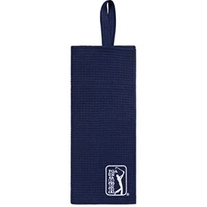 PGA Tour - Golf Towel - Microfibre, Peacoat, 38” x 16” - Golf Accessories PGA Tour - Golf Towel - Microfibre, Peacoat, 38” x 16” - Golf Accessories