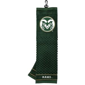 Team Golf NCAA Colorado State Rams Embroidered Golf Towel, Checkered Scrubber Design, Embroidered Logo Team Golf NCAA Colorado State Rams Embroidered Golf Towel, Checkered Scrubber Design, Embroidered Logo