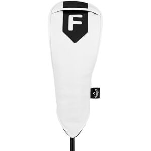 Callaway Golf Premium Fairway Wood Headcover 2026, White/Black Callaway Golf Premium Fairway Wood Headcover 2026, White/Black