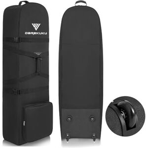 DAREKUKU Soft Golf Travel Bags with Stabilizing Straps, Heavy Duty 900D Polyester Oxford Wear Resistant, Extra Storage Pocket, Upgraded rubber Wheels DAREKUKU Soft Golf Travel Bags with Stabilizing Straps, Heavy Duty 900D Polyester Oxford Wear Resistant, Extra Storage Pocket, Upgraded rubber Wheels