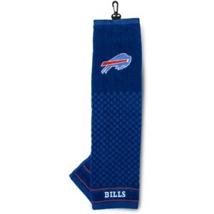 Team Golf NFL Buffalo Bills Embroidered Golf Towel - Checkered, Logo, Cotton Team Golf NFL Buffalo Bills Embroidered Golf Towel - Checkered, Logo, Cotton