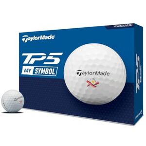 Taylormade 2024 Symbol TP5 BaconEggs golfballs one Dozen Taylormade 2024 Symbol TP5 BaconEggs golfballs one Dozen