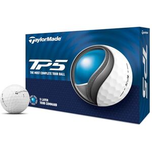 Taylormade Golf 2024 TP5 Golf Balls One Dozen Taylormade Golf 2024 TP5 Golf Balls One Dozen