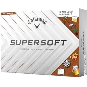Callaway Golf Supersoft Pub Themed Decorated Golf Ball Callaway Golf Supersoft Pub Themed Decorated Golf Ball